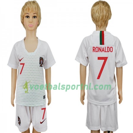 Portugal RONALDO 7 Kind Uit Tenue WK voetbal 2018